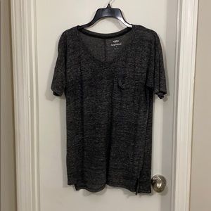 Boyfriend slouchy tee - heather grey